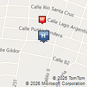 El Galpon del Glaciar Map